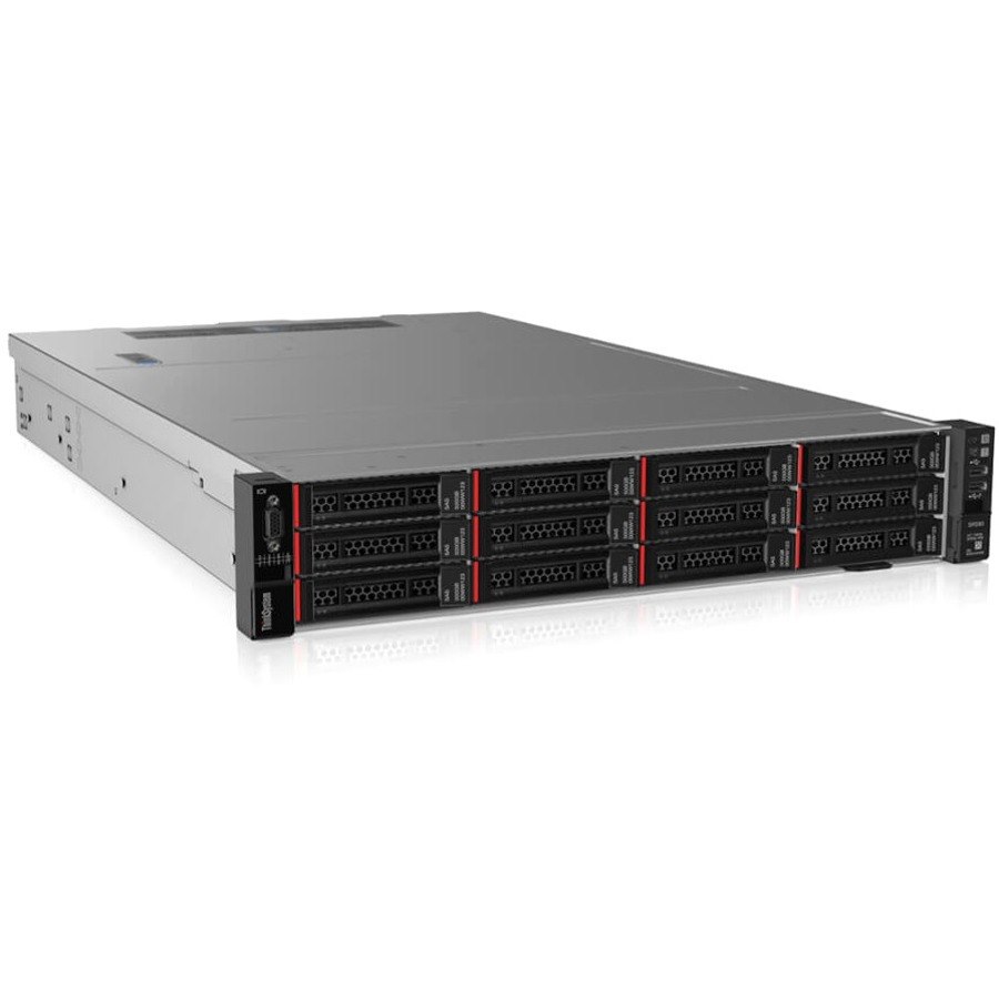 Lenovo ThinkSystem SR590 7X99A038NA 2U Rack Server - 1 Xeon Silver 4116 2.10 GHz - 32 GB RAM - 12Gb/s SAS, Serial ATA/600 Controller