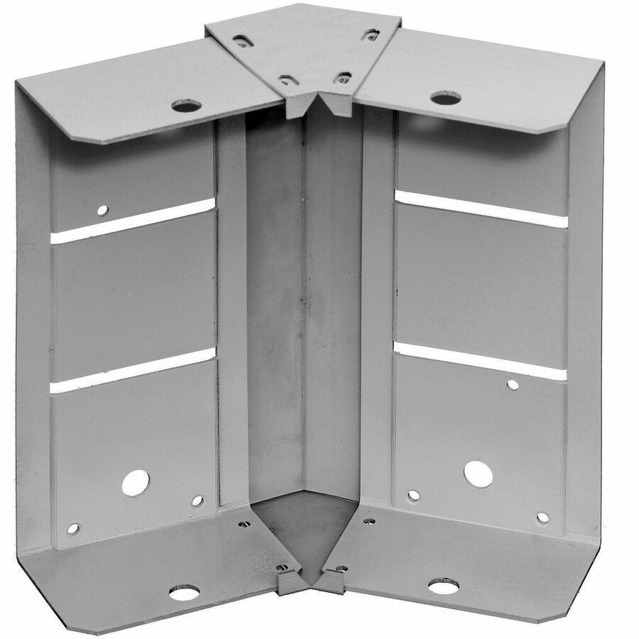 Hubbell Premise Wiring Metal Raceway, HBL6750 Series, Internal/External Elbow, Gray