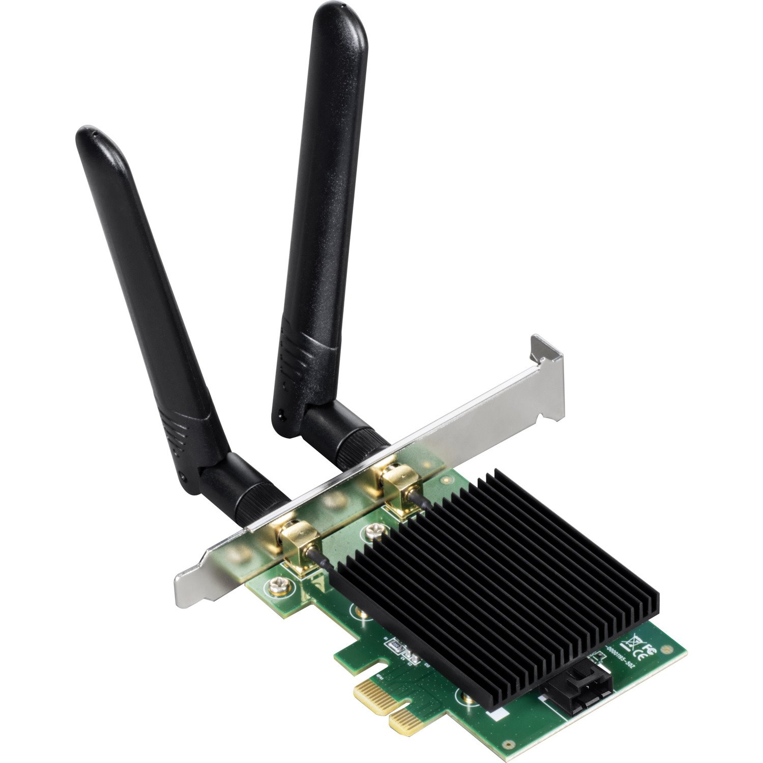 TRENDnet TEW-907ECH IEEE 802.11ax Bluetooth 5.2 Dual Band Wi-Fi/Bluetooth Combo Adapter for Desktop Computer - TAA Compliant