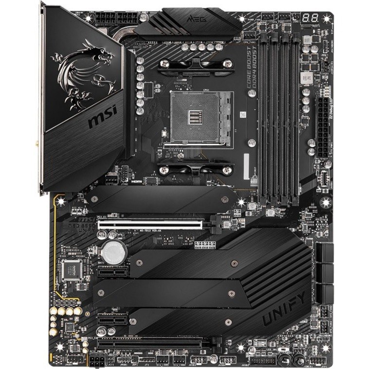 MSI MEG B550 UNIFY Desktop Motherboard - AMD B550 Chipset - Socket AM4 - ATX