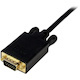 StarTech.com 6ft Mini DisplayPort to VGA Cable, Active Mini DP to VGA Adapter Cable, 1080p, mDP 1.2 to VGA Monitor/Display Converter Cable