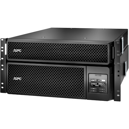 APC Smart-UPS On-Line, 5kVA, Rackmount 5U, 208V, 12 5-20R+2 L6-20R+2 L6-30R NEMA, Network Card+SmartSlot, W/ rail kit, W/ transformer 208V to 120V