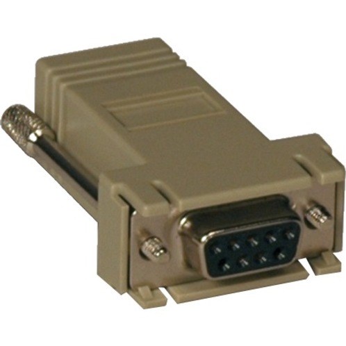 Eaton Tripp Lite Series Modular Serial Adapter Straight-Through Wiring (DB9 F to RJ45 F)