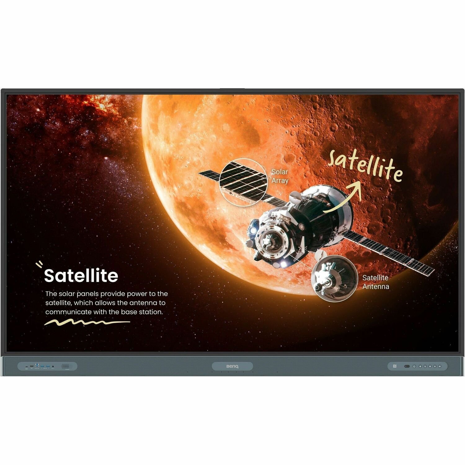 BenQ Board Pro RP7504 4K UHD LCD Collaboration Display