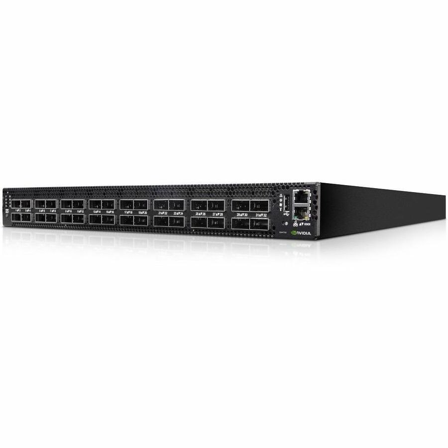 NVIDIA Spectrum-3 SN4000 SN4700 Manageable Ethernet Switch - 1000Base-X, 25GBase-X, 40GBase-X, 50GBase-X, 100GBase-X
