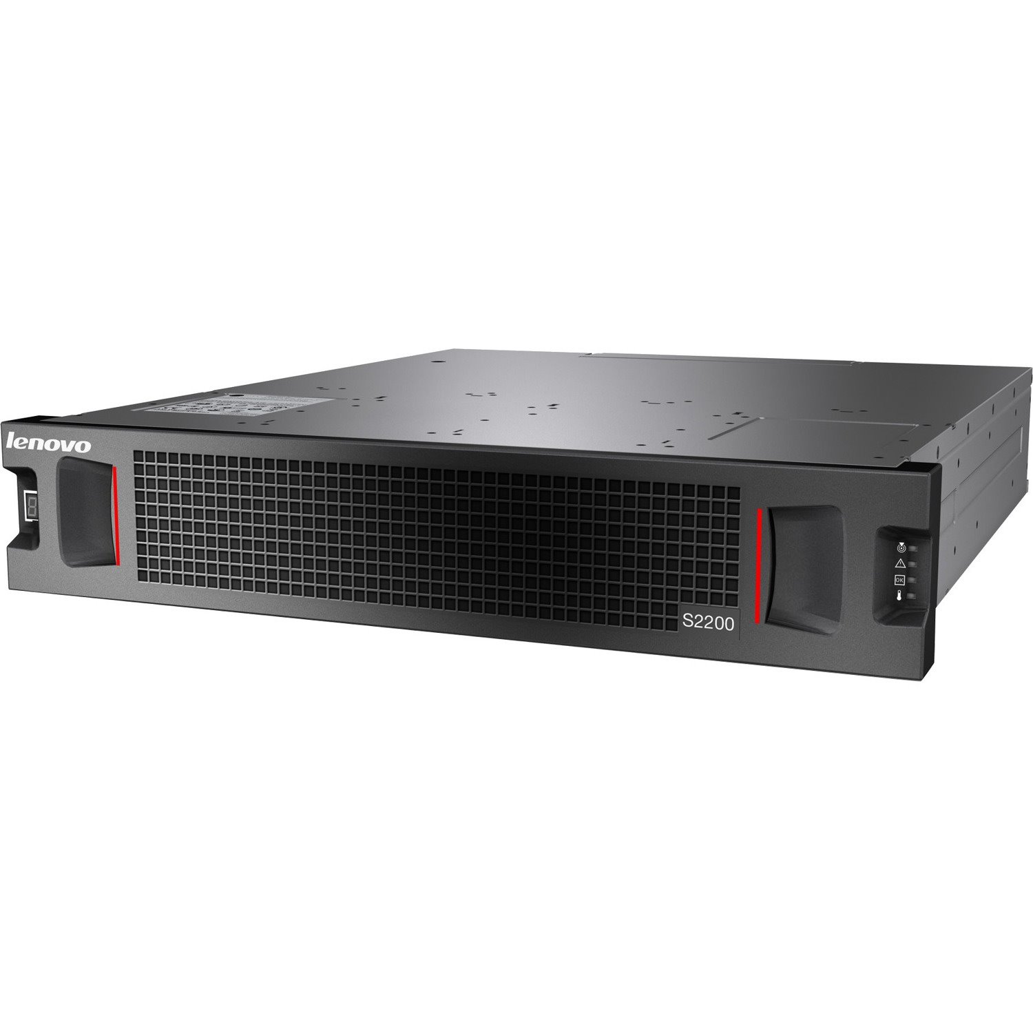 Lenovo S2200 24 x Total Bays SAN Storage System - 2U Rack-mountable