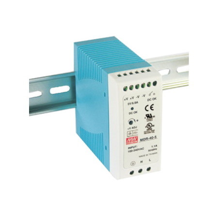 B+B SmartWorx 40W Single Output Industrial DIN Rail Power Supply