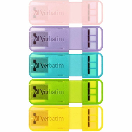 Verbatim Pop-up 32 GB USB 2.0 Flash Drive - Assorted
