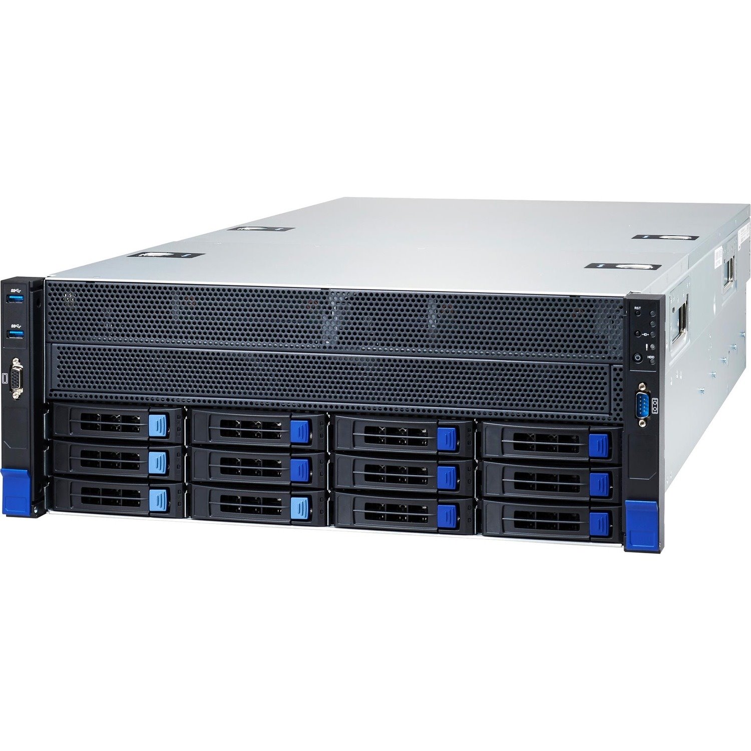 Mitac Thunder HX FT83A-B7129 Barebone System - 4U Rack-mountable - Socket LGA-4189 - 2 x Processor Support
