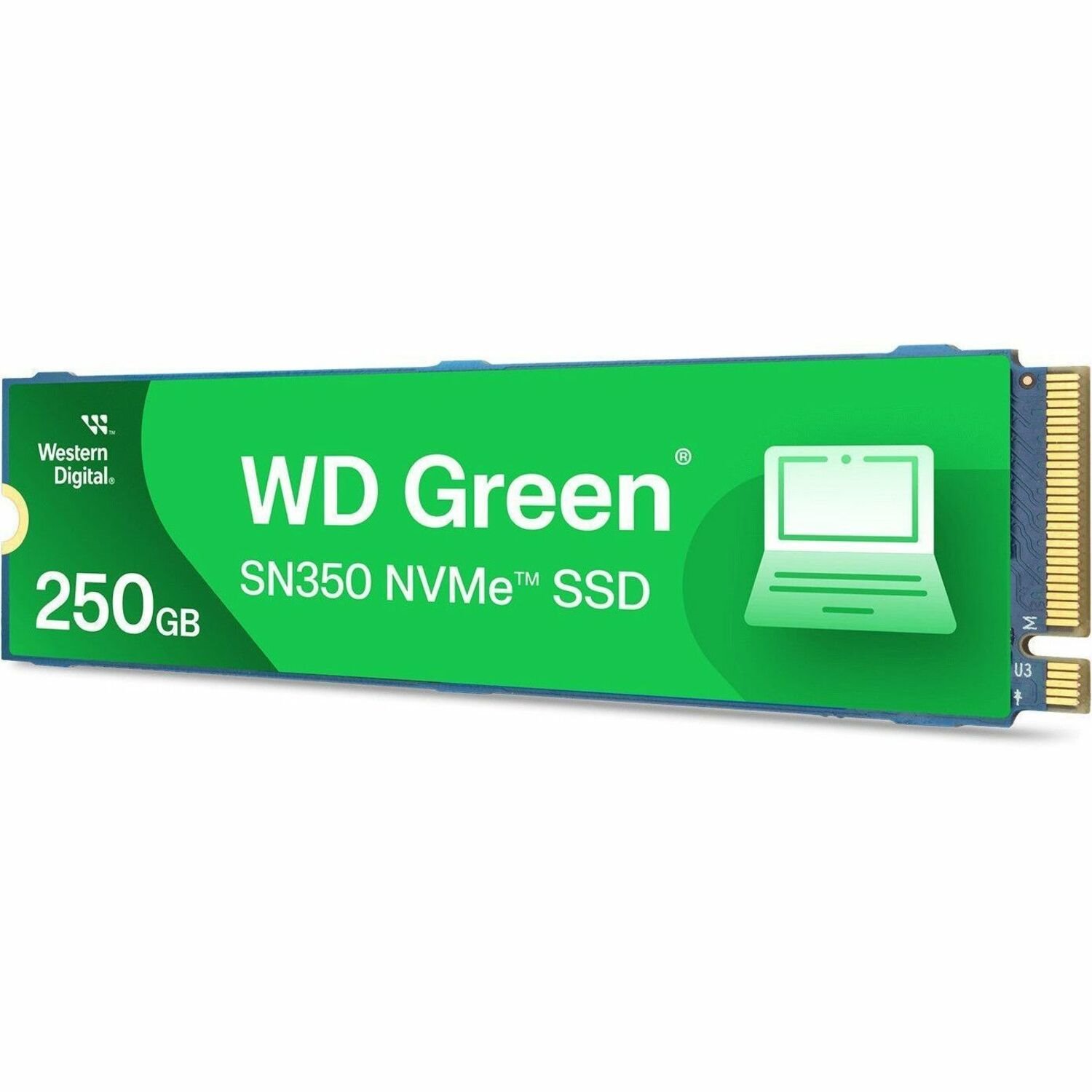 WD Green SN350 WDS250G2G0C 250 GB Solid State Drive - M.2 2280 Internal - PCI Express NVMe (PCI Express NVMe 3.0 x4)