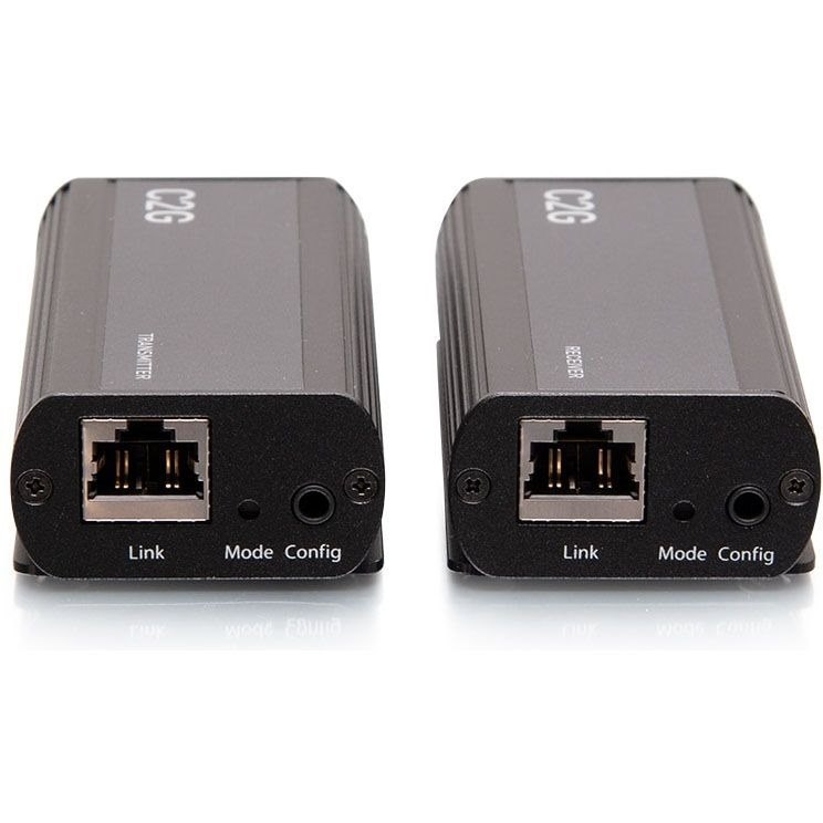 C2G 1-Port USB C Extender Transmitter to Receiver Kit - USB 3.2 Gen 1