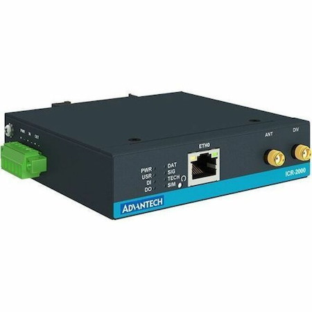 Advantech ICR-2031 1 SIM Cellular, Ethernet Modem/Wireless Router
