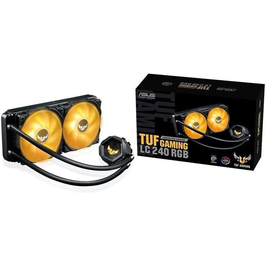TUF Gaming LC 240 RGB 1 Cooling Fan/Radiator/Water Block - CPU, Processor