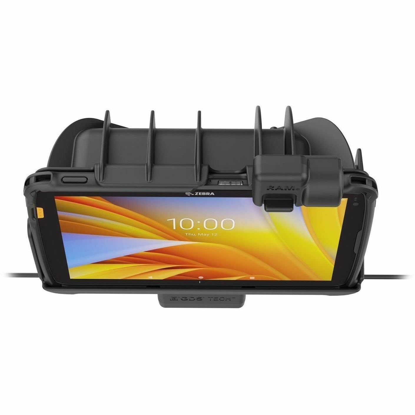 RAM Mounts Tough-Dock Power + Dual USB with Latch for Zebra ET4x 10" Tablet