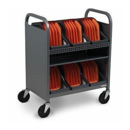 Bretford CUBE Transport Cart with Caddies - TVCT30CAD
