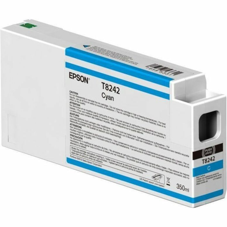 Epson UltraChrome HDX/HD T54X80N Original Inkjet Ink Cartridge - Single Pack - Matte Black - 1 Pack
