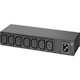 APC NetShelter Basic Rack PDU, 0U/1U, 120-240V/15A, 220-240V/10A, 8 C13 outlet