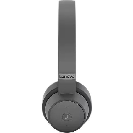 Lenovo Go Wired/Wireless Over-the-head Stereo Headset - Storm Grey