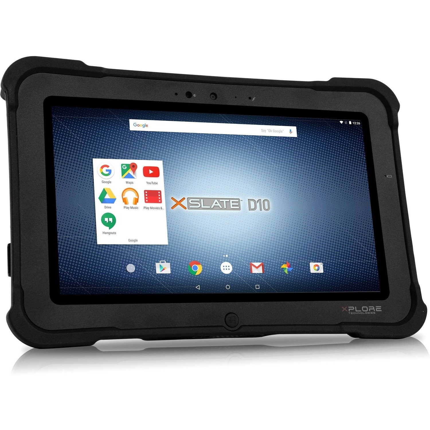 Xplore XSLATE D10 Tablet - 10.1" - 4 GB - 64 GB SSD - Android 5.1 Lollipop - 4G