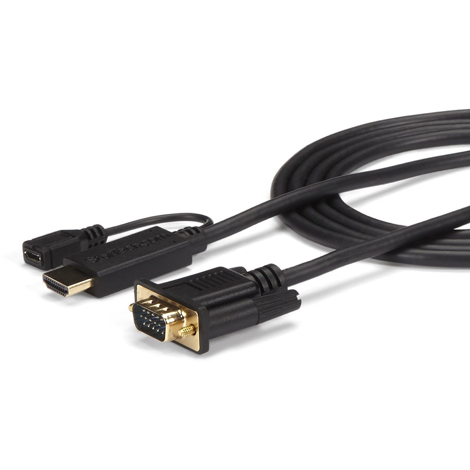 StarTech.com HDMI to VGA Cable - 6 ft / 2m - 1080p - 1920 x 1200 - Active HDMI Cable - Monitor Cable - Computer Cable