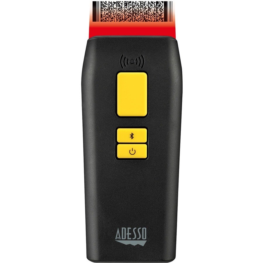 Adesso NuScan 3500TB Bluetooth Antimicrobial Waterproof 2D Barcode Scanner