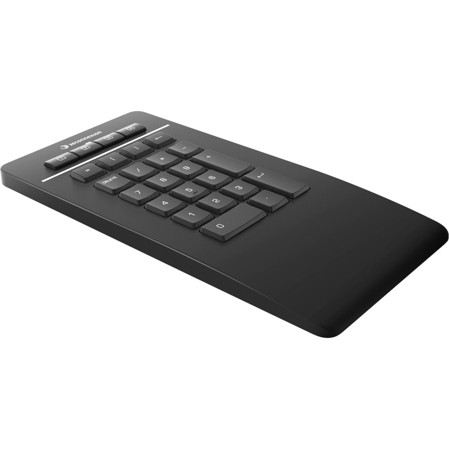 3Dconnexion Numpad Pro Keypad - Wireless Connectivity - USB Type C Interface