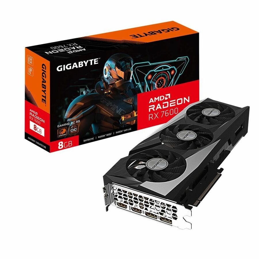 GIGABYTE AMD Radeon RX 7600 Graphic Card - 8 GB GDDR6