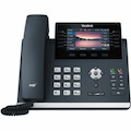 Yealink SIP-T46U SIP-T46U IP Phone - Corded - Corded/Cordless - Wi-Fi, Bluetooth - Wall Mountable - Classic Gray
