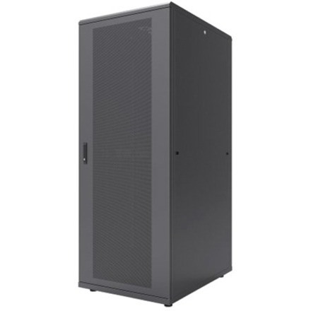 Network Cabinet, Free Standing (Standard), 47U, 1000mm Deep, Black, Flatpack, Max 1500kg, Server Rack, IP20 rated, 19" , Steel, Multi-Point Door Lock, One Lock Per Side Panel, Three Year Warranty