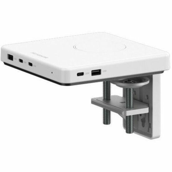 Humanscale M/Connect 3, M/Power Charging Hub, Clamp Mount, White