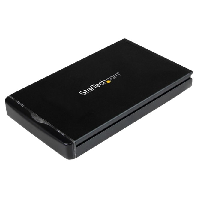 StarTech.com Drive Enclosure - USB 3.0 Host Interface External - Black