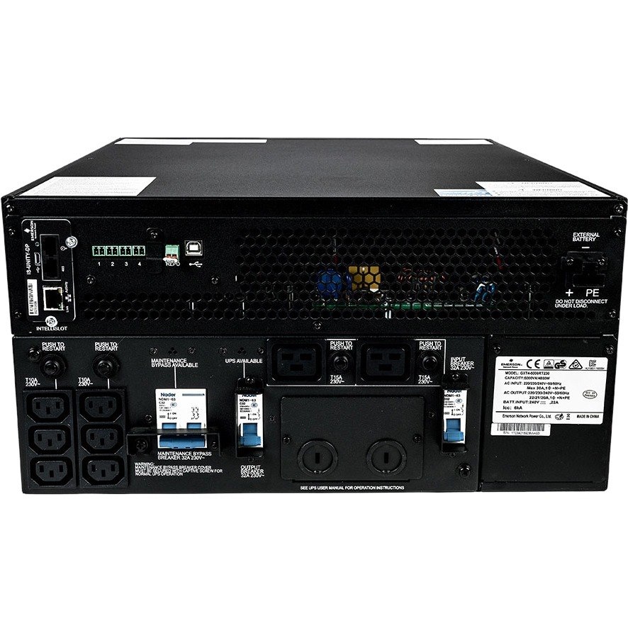 Liebert GXT4 6000VA Double Conversion Online Rack/Tower UPS