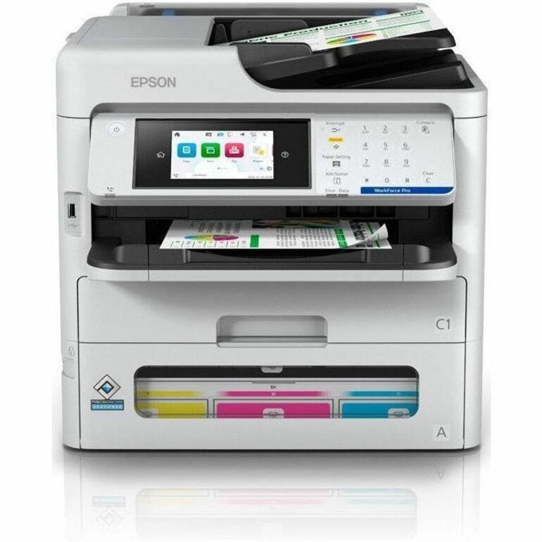 Epson WorkForce Pro EM-C800 Wired & Wireless Inkjet Multifunction Printer - Colour