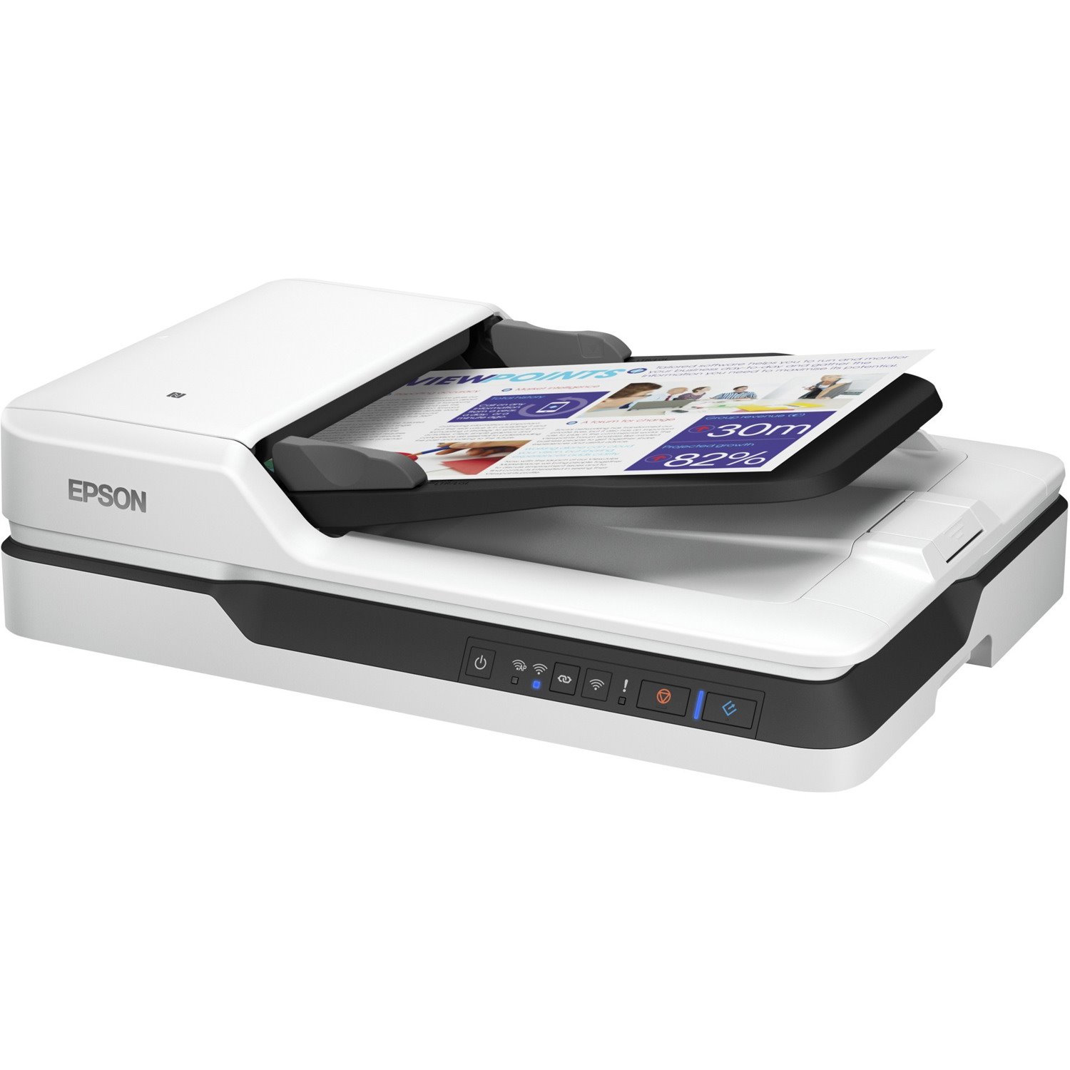 Epson WorkForce DS-1660W Flatbed Scanner - 1200 dpi Optical