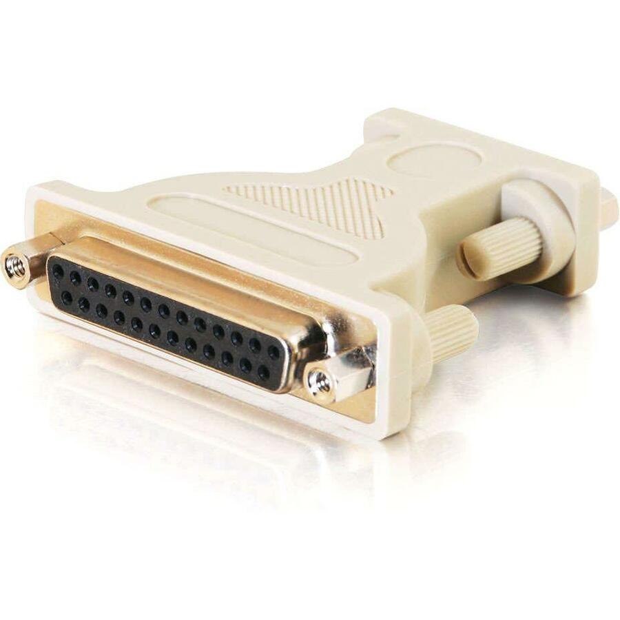 C2G DB9 Female to DB25 Female Null Modem Adapter