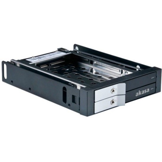 Akasa Lokstor M21 Drive Bay Adapter for 3.5" - Serial ATA Host Interface Internal