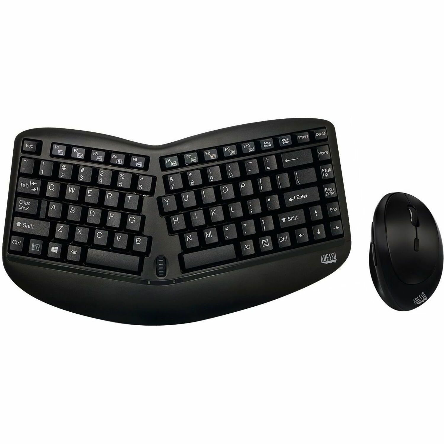 Adesso Tru-Form WKB-1150CB Toetsenbord en muis - Engels (US) - 1 Stuk