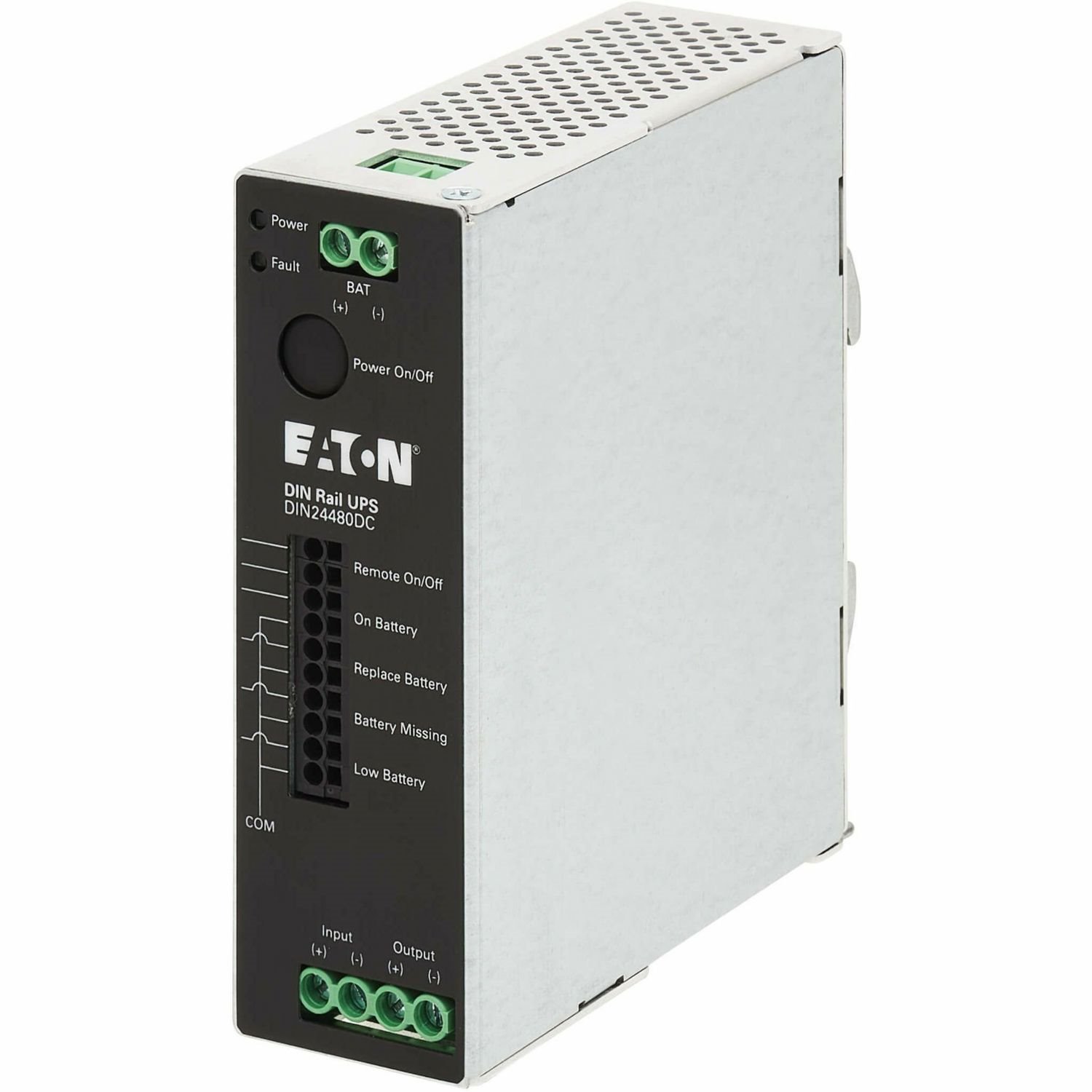 Eaton 480W 24V DC DIN Rail Industrial UPS - Hardwire Input/Output