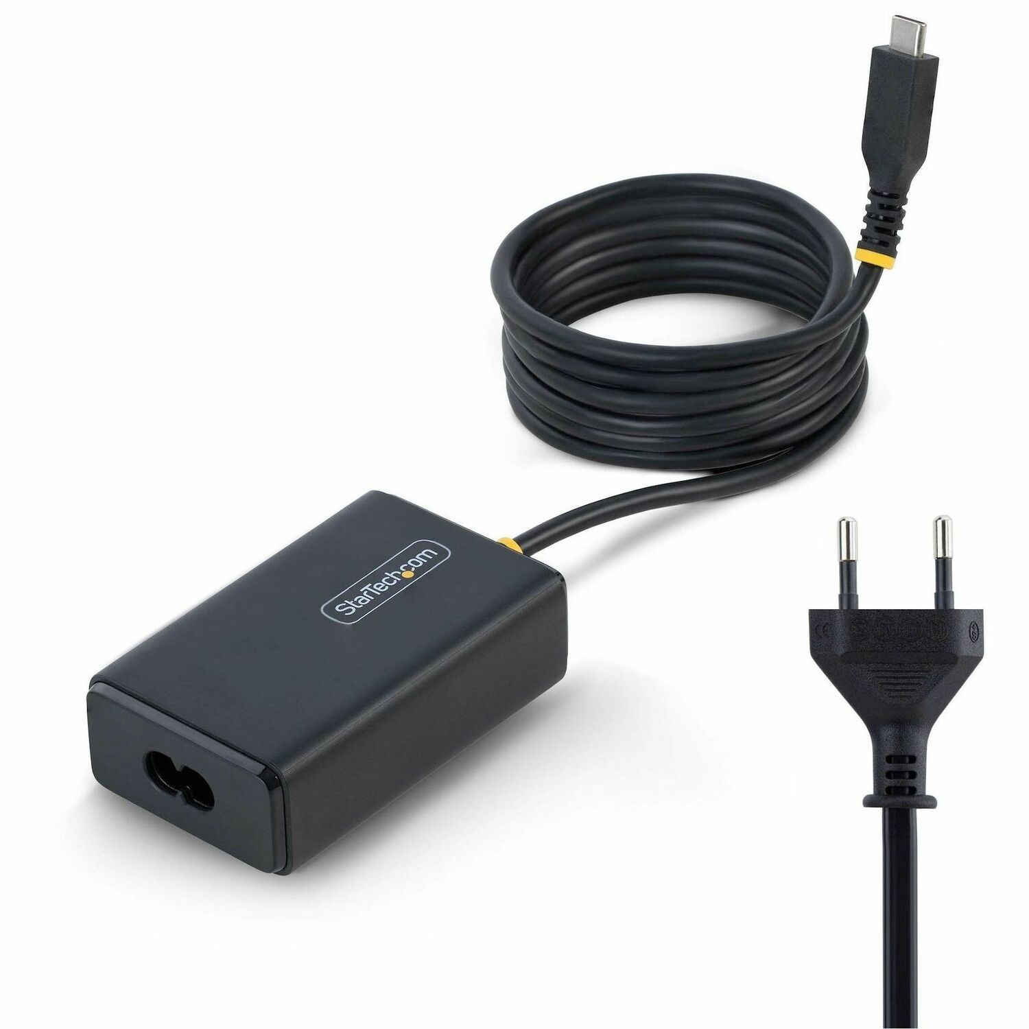StarTech.com 65W USB-C Laptop Oplader met 1,5m USB-C Kabel, Power Adapter voor Dell, XPS, HP ProBook, MacBook Pro, Microsoft Surface Pro