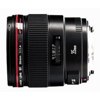 Canon EF 2512A011 - 35 mmf/1.4 - Wide Angle Fixed Lens