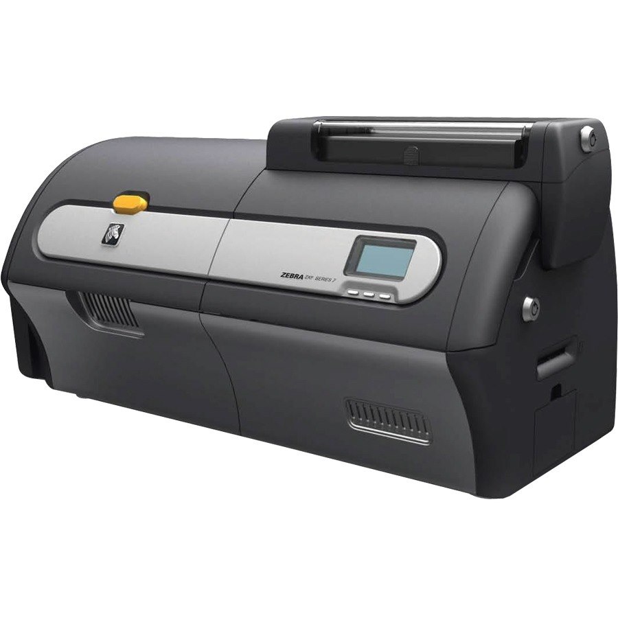 Zebra ZXP Series 7 Single Sided Desktop Dye Sublimation/Thermal Transfer Printer - Color - Card Print - Fast Ethernet - USB - Wireless LAN - US