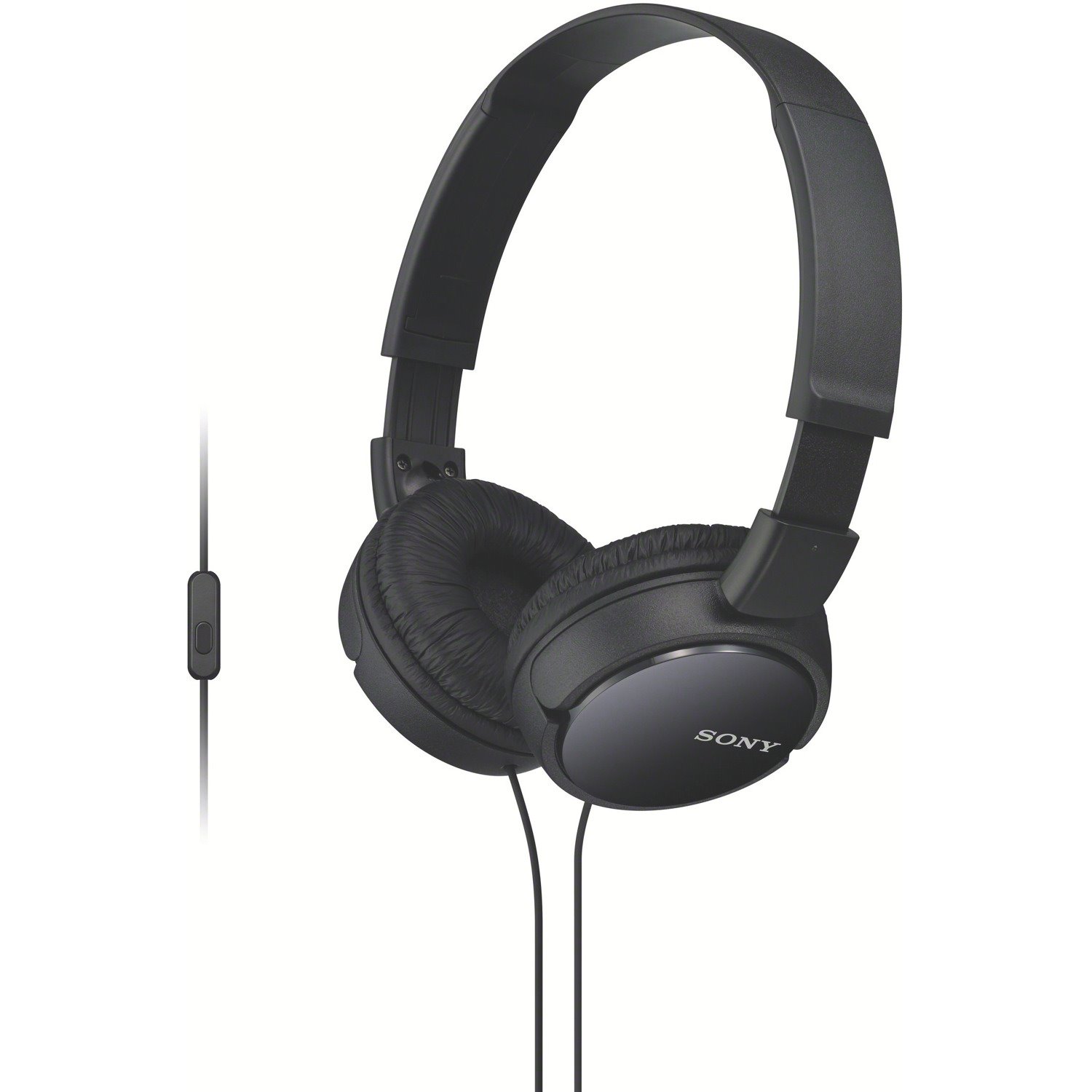 Sony MDR-ZX110AP Wired Over-the-head Stereo Headset - Black