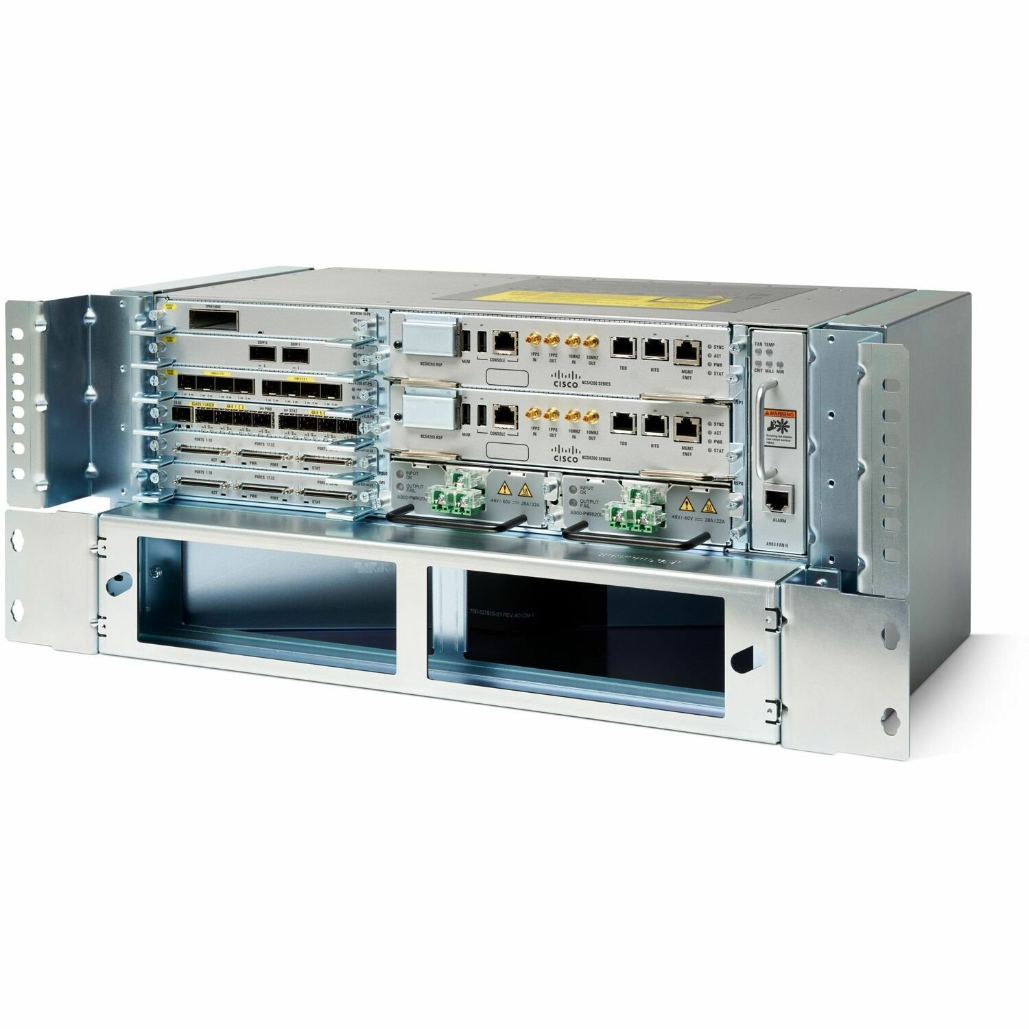 Cisco NCS 4206 Shelf Assembly (6 slots, 3 RU)