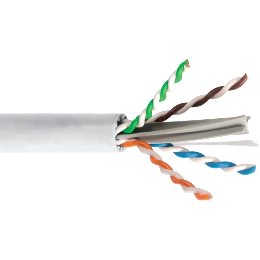 Cat 6a Cable Plenum White Unshielded