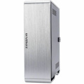 In Win Chopin MAX IW-CS-CHOPINMAXSIL-PS200W Computer Case - Mini ITX Motherboard Supported - Tower - SECC, Aluminium, Mesh - Silver