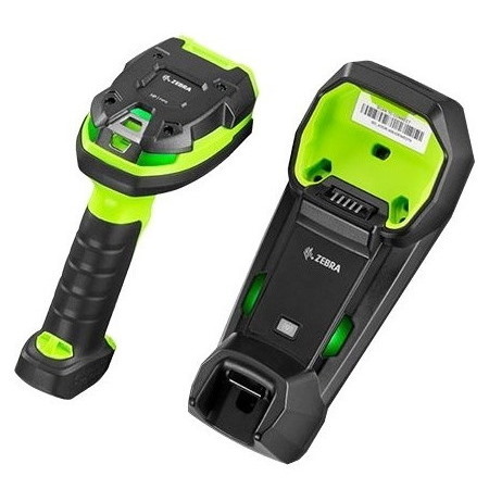 Zebra DS3678-HP Rugged Warehouse Handheld Barcode Scanner - Wireless Connectivity - Industrial Green