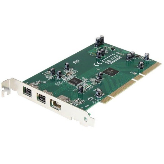 StarTech.com 3 Port 2b 1a PCI 1394b FireWire Adapter Card with DV Editing Kit