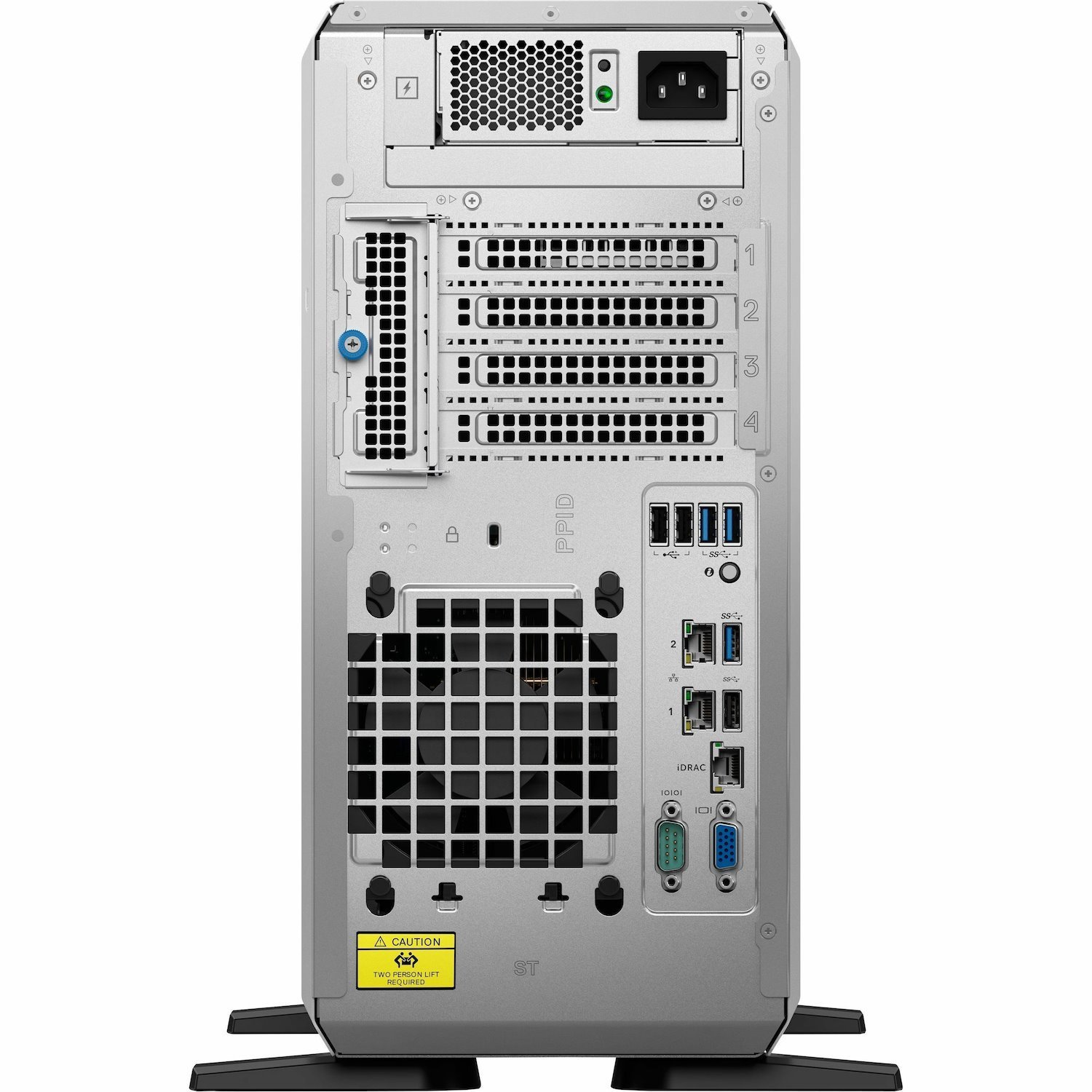 Dell PowerEdge T360 4.5U Tower Server - 1 x Intel Xeon E-2434 3.40 GHz - 16 GB RAM - 480 GB SSD - Serial ATA/600, 12Gb/s SAS Controller