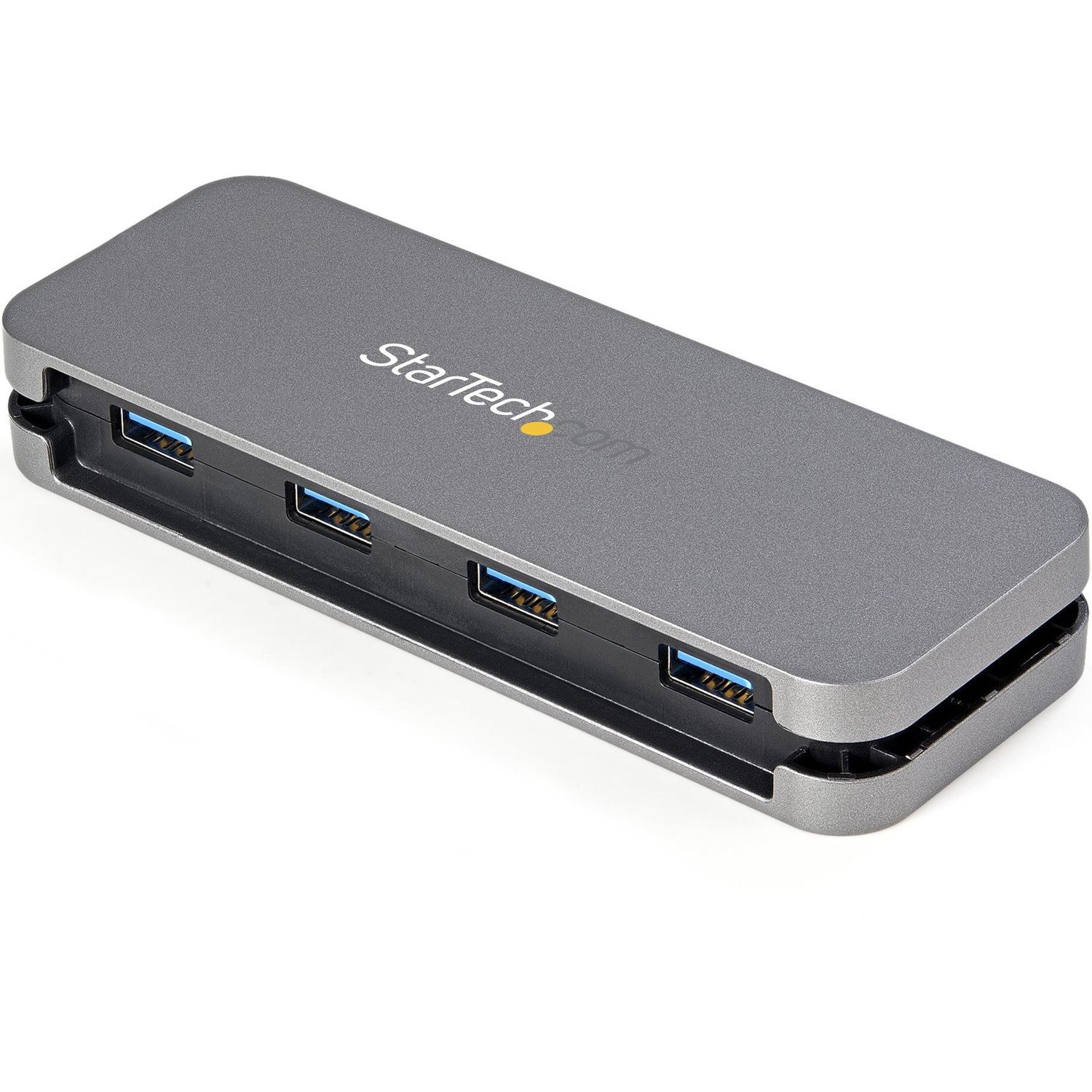 StarTech.com 4 Port USB C Hub - 4x USB-A - 5Gbps USB 3.0 Type-C Hub (USB 3.2/3.2 Gen 1) - Bus Powered - 11" Long Cable w/ Cable Management