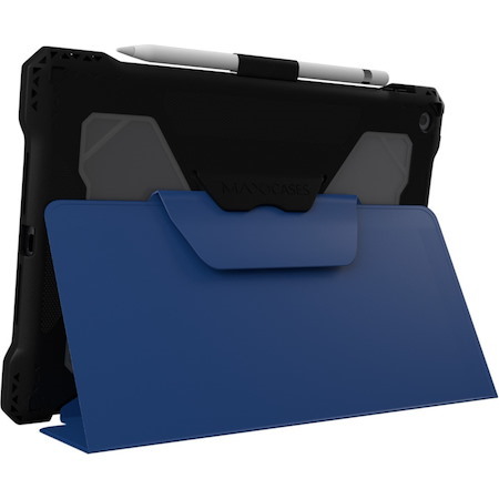 MAXCases Extreme Folio-X2 Rugged Carrying Case (Folio) for 25.9 cm (10.2") Apple iPad (9th Generation), iPad (8th Generation), iPad (7th Generation) Tablet - Blue